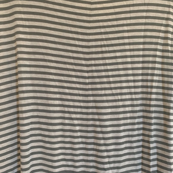 Kenar midi dress cold shoulder striped nautical size medium - Picture 9 of 9